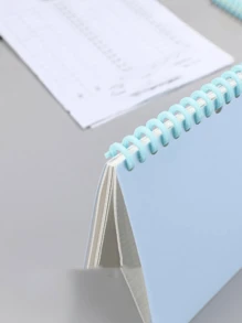 Bìa rời khổ A4 30 khoen, Vòng kẹp nhựa, Sổ lò xo khổ B5 - Nhiều màu - Xem 3