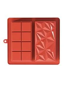 1pc Large Chocolate Bar Mold Deep Dubai, Silicone Thick Chocolate Bar Molds With  Scraper For Filling Pistachio, Chocolate Mold For Baking