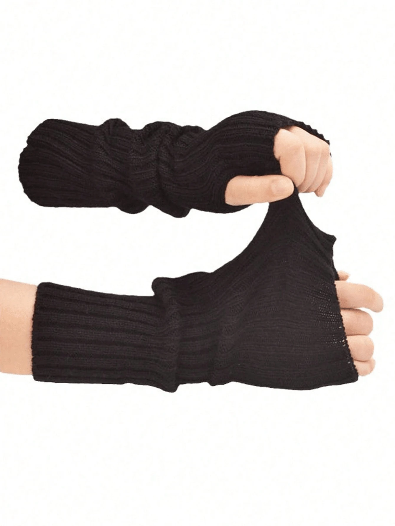 1pair Y2k Ballet Style Lace DIY TieUp Sun Protection Sleeves Lolita JK