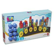 Educational Toy Train With Alphabet Building Blocks 44 Pieces - Dismat - 彩色 - 查看 4