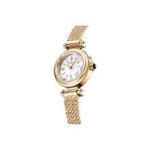 CITIZEN -Drive Series Đồng hồ thời trang và giản dị năng lượng mặt trời thạch anh dây đeo bằng thép không gỉ Nhật Bản và Hàn Quốc Đồng hồ nữ mặt số màu trắng EG7082-66A - trắng - Xem 3