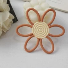 1 pièce Jouet de dentition en silicone pour bébé, Forme de fleur, Facile à nettoyer et à stériliser à haute température, Convient à une utilisation quotidienne