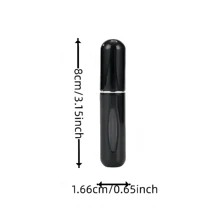 5ml 可再填充旅行香水瓶、香水样品瓶、空香水瓶、男女口袋大小香水瓶