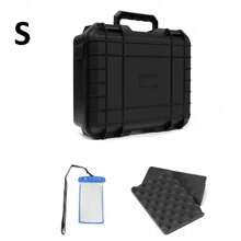 Waterproof Protective Hard Carry Flight Case Camera Equipment Storage Secure Box - Black - View 3