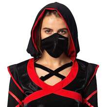 Disfraz de mujer de guerrera para Halloween, festivales, fiestas rave, role play, con un mono, accesorios faciales y faja de cintura