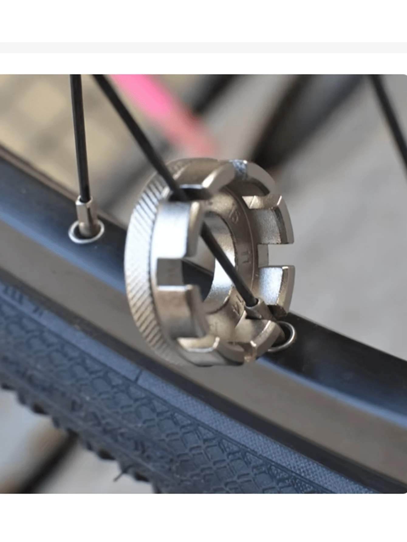 1pc Bicycle Spoke Wrench Tool Road Bike Spoke Wrench Riding Tool Steel