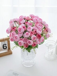 1 件装 秋季装饰 人造茶玫瑰 蕾花 花束 丝绸玫瑰 假植物 情人节礼物 生日派对装饰 婚礼花篮 新娘手捧花 家居摆设 餐厅 卧室 窗台 花瓶装饰 新年装饰 户外花园 开学季 - 彩色 - 查看 5