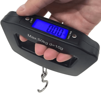 Digital Luggage Scale Electronic Portable Suitcase Travel Weighs With Back Light Electronic Travel Hanging Scales