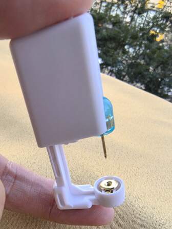 12 st/set Öronpiercingsenhet Brosk Tragus Helix Piercing Gun NO PAIN Nose Piercer Tool,För män och kvinnors mode karnevalspresent