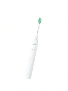 PHILIPS Cepillo de dientes eléctrico S1 para adultos, regalo del Día de San Valentín chino para hombres/mujeres, pareja, nivel básico, 2 modos, limpieza de dientes y protección de encías, HX2431-Blanco - Blanco - Ver 3