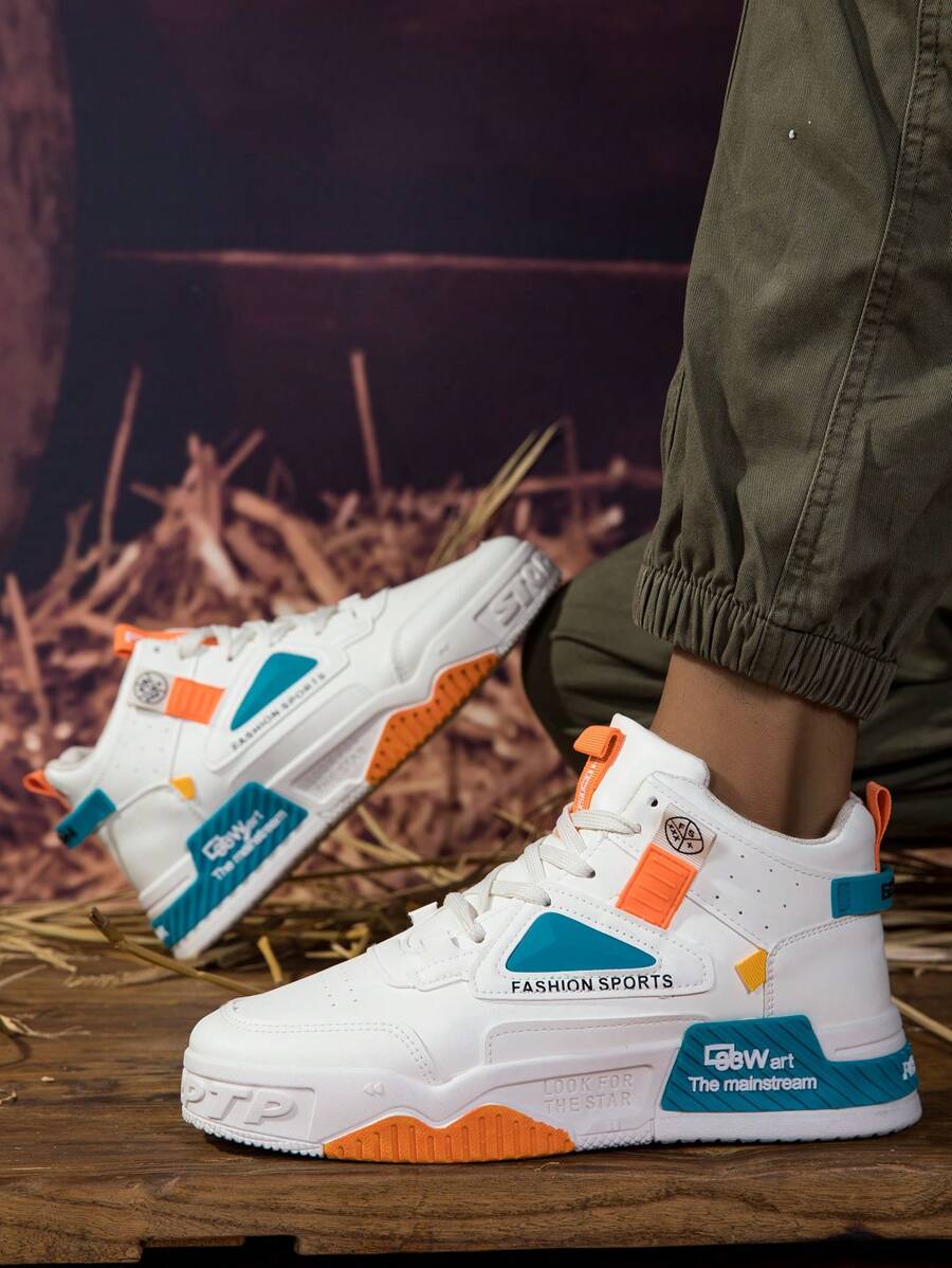 Men's HighTop Sneakers, Spring 2025 Celebrity Style, Comfortable