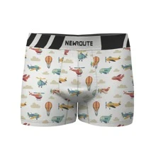 Kit 3 Children's Microfiber Boxer Briefs Boys' Boxer Briefs - Multicolor - Ver 3