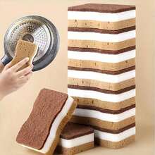 1pc/2pcs/3pcs/4pcs/5pcs/10pcs Ba lớp đa chức năng miếng bọt biển làm sạch, miếng chà hai mặt để làm sạch nhà cửa, miếng bọt biển rửa chén, miếng bọt biển nhà bếp chất lượng cao, miếng bọt biển lau bền và không trầy xước, siêu thấm hút, vật dụng làm sạch, dụng cụ làm sạch, chào mừng học kỳ mới - Nhiều màu - Xem 21