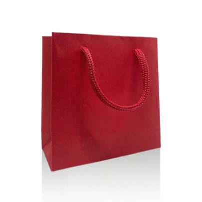 Sacola Papel Bolsa Colorida 10x10x4 - Kit 10 Unidades