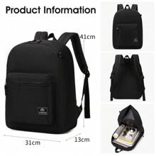 ACO REINFORCED DAY TO DAY BACKPACK - Black - View 1