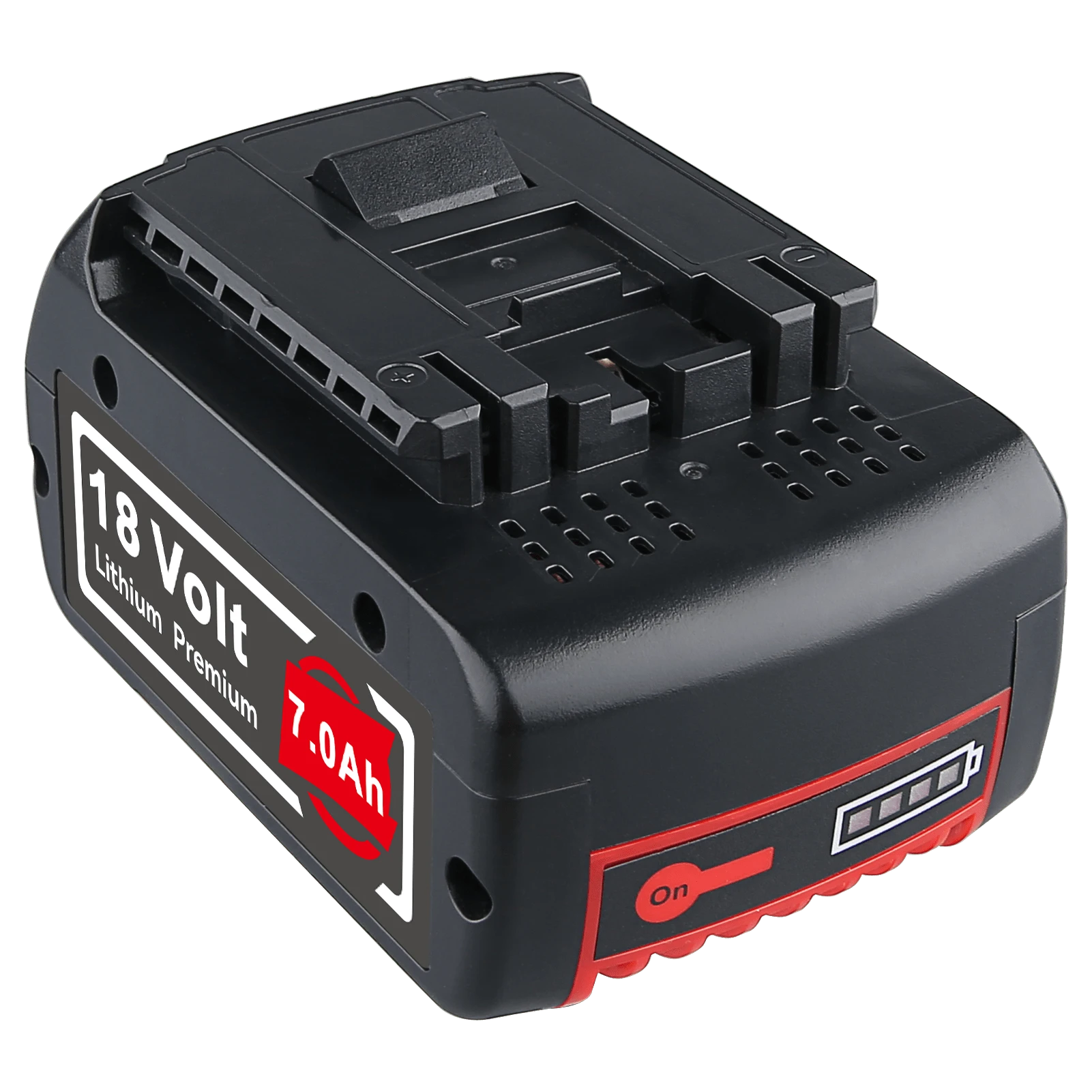 4 Packs BAT609 For BOSCH 18V CORE 18 Volt 7.0Ah High Performance ...