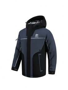 Set de 2 piezas de ropa deportiva estilo novio para hombre, traje deportivo y recreativo profesional, conjunto de esquí estilo novio para hombre, parte superior y Bottom HX397-1