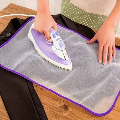 Protective Ironing Cloth, High Temperature Board, Insulation Mesh Pad, Clothing Guard, Clothing Protection - Protects Your Iron And Ironing Board From Scorching, Home Accessories, Color Random,Father's Day, Mother's Day, Christmas, Thanksgiving, Halloween, Valentine's Day Gifts