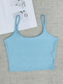 Women's Suplex Cropped Top 1050 - Baby Blue - View 1