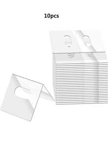 10pcs/Pack Vertical Blind Repair Kit, Transparent Replacement Vanes For Window Blinds