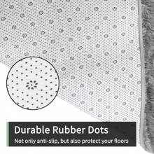 Treeboy Fluffy Area Rug Thick & Shaggy Carpet For Living Room & Bedroom Floor, Home Decor Anti-Slip Soft Carpet Floor Mat - Light Grey Lantern - View 4