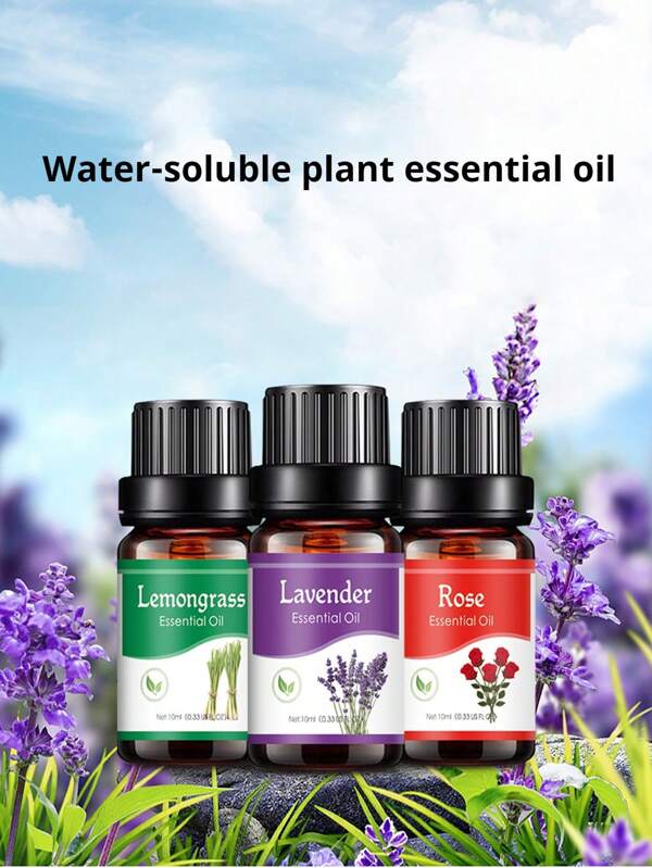 1/6 Stück, 18 Aromen je 10ml wasserlösliches Aromatherapie Duftwasser für Luftbefeuchter, Raumduft, Valentinstag Valentinsartikel, Hochzeitsartikel