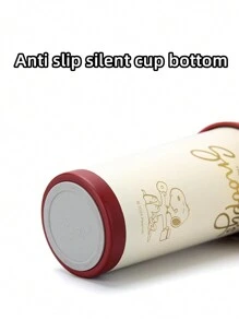 SNOOPY 1pc Stainless Steel  Themed Vacuum Flask, Outdoor Portable Car Water Bottle, Reusable Sports Tumbler, Unisex - Multicolor - View 8