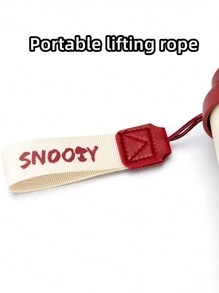 SNOOPY 1pc Stainless Steel  Themed Vacuum Flask, Outdoor Portable Car Water Bottle, Reusable Sports Tumbler, Unisex - Multicolor - View 9