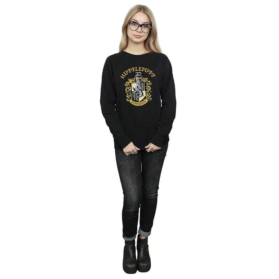 Harry Potter Womens/Ladies  Sweatshirt (Black) - Black - View 1