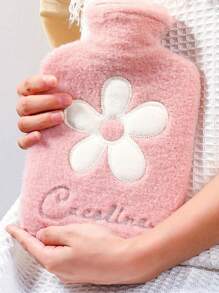 Bolsa de agua caliente llena de agua para mantener el calor en el edredón, compresa caliente para calentar el vientre, bolsa de agua caliente llena de agua, calentador de manos para estudiantes - Multicolor - Ver 5