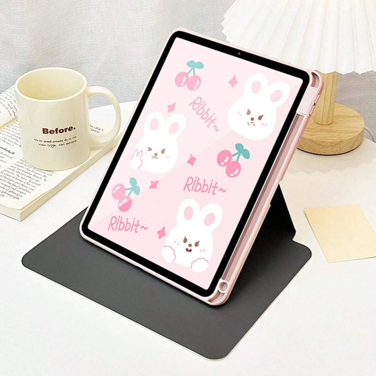 Pen Slot+720° Rotation IPad Case Pro 2024 13Inch/5th /6th/Pro 1st 2nd