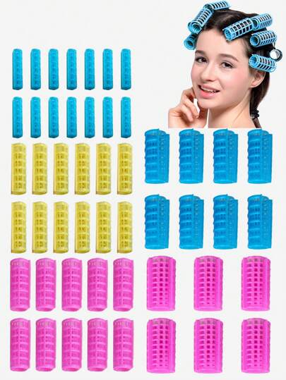 无损塑料空气刘海卷发器，烫发造型工具，美发配件