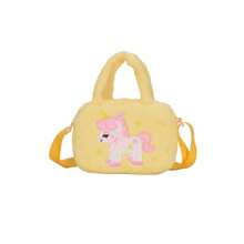 Cute Plush Handbag, Girls Casual Versatile Shoulder Crossbody Bag - A - View 10