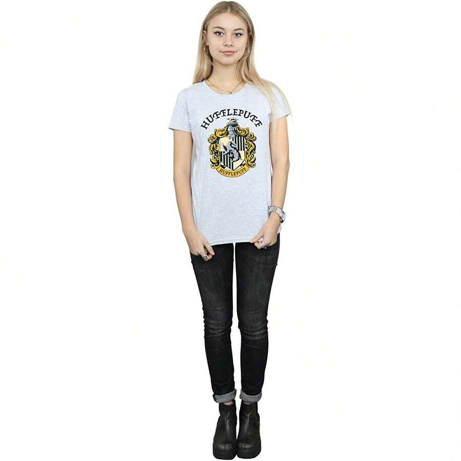 Harry Potter Womens/Ladies T-Shirt (Sports Grey) - 運動灰 - 查看 1