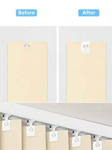 10pcs/Pack Vertical Blind Repair Kit, Transparent Replacement Vanes For Window Blinds