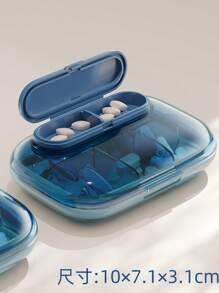 Portable Small Pill Box For Three Meals A Day, Mini Medicine Pack, Portable Pills, Medication Pills, Health Products Packaging Box