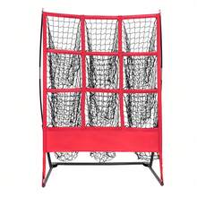 Indoor And Outdoor Baseball Practice Net,Baseball Throwing Baseball Training Net - Red+Black - View 8