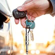 Vintage Gitarren Stecker Schlüsselanhänger, Wandmontage Stil Schlüsselanhänger, Retro Heimdekoration Geschenk für Männer, Geschenk für Freunde Autoaccessoires Taschenbehang
