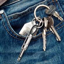 Vintage Gitarren Stecker Schlüsselanhänger, Wandmontage Stil Schlüsselanhänger, Retro Heimdekoration Geschenk für Männer, Geschenk für Freunde Autoaccessoires Taschenbehang