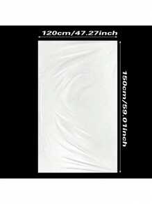 1 szt. 250*150 cm Duża torba na balony świąteczne, przezroczysta plastikowa torba do przechowywania, wielokrotnego użytku wytrzymała torba transportowa na balony na choinkę, Boże Narodzenie