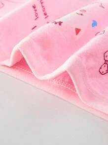 5pcs/PACK Young Girls Panties/Briefs With Cartoon Comfortable Casual Soft Underwear Set - Multicolor - View 5
