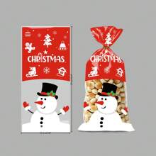 50 CÁI 2024 MỚI Chủ Đề Giáng Sinh Quà Tặng Túi OPP Bao Bì, Túi Kẹo Hoạt Hình Giáng Sinh Bao Bì Bánh Quy Ngày Lễ Giáng Sinh Ông Già Noel Nai Sừng Tấm Người Tuyết Cây Thông Noel Bông Tuyết Phong Cách Kẹo Giáng Sinh Túi Đóng Gói Bánh Quy, Halloween, Trang Trí Halloween - Nhiều màu - Xem 9