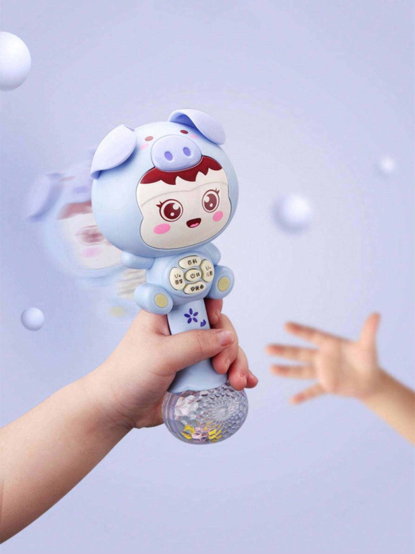 Infant Hand Grasp Rattles Soothing Early Education Music Stick Baby