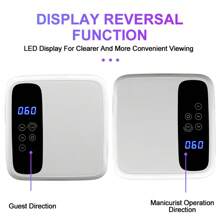 Nail Art UV Lamp 36 Lamp Beads White Pink With 4 Hours Button Touch Display Auto Sensor LED Nail Art Lamp For Curing All Gel Nail Polish Professional Drying Lamp Suitable For Home Nail Salon - View 6