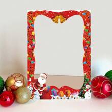 1 pieza Marco de 19*27 pulgadas para photocall de Navidad - Suministros para fiestas, Decoraciones navideñas y de Año Nuevo - Multicolor - Ver 3