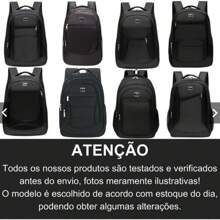 Backpack Travel Bag School Korean College Rugged - Colors - 黑色 - 查看 10