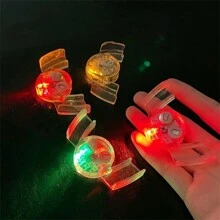 Glowing Led Mouthpiece With Led Light Up Teeth For Party Fun (Random Color) - White - View 9
