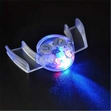Glowing Led Mouthpiece With Led Light Up Teeth For Party Fun (Random Color) - White - View 6
