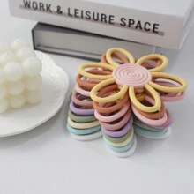 1 pièce Jouet de dentition en silicone pour bébé, Forme de fleur, Facile à nettoyer et à stériliser à haute température, Convient à une utilisation quotidienne