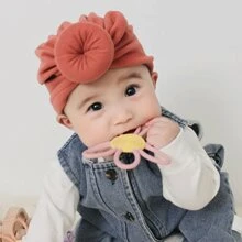 1 pièce Jouet de dentition en silicone pour bébé, Forme de fleur, Facile à nettoyer et à stériliser à haute température, Convient à une utilisation quotidienne